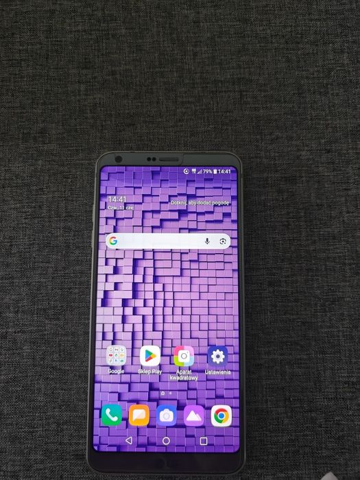 LG G6 W Pudełku Z Ładowarką
