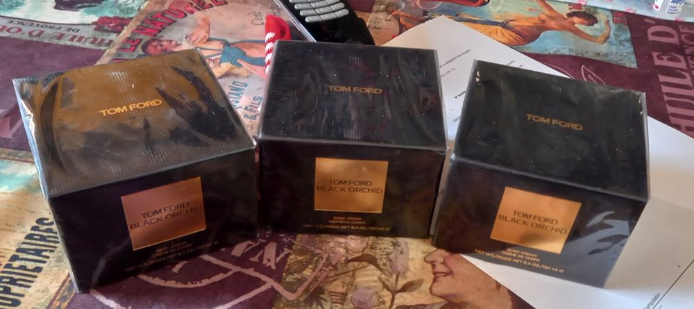 Body cream "Black Orchid"