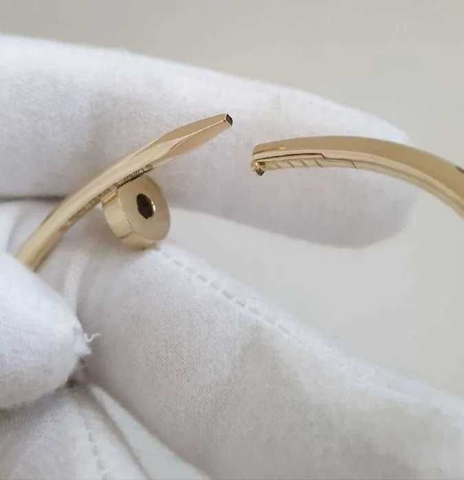 Золотой Браслет Cartier Гвоздь 750 проба 18к