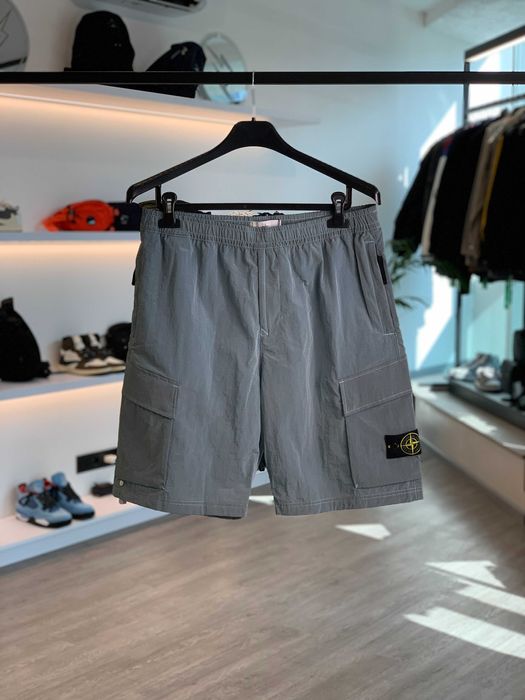 Шорти STONE ISLAND L0219 Nylon Metal ECONYL Shorts Sky Blue SI0263-SBL