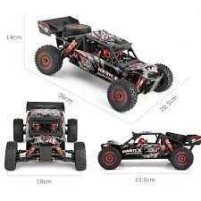 WLtoys 124016 ,75 км/год 2,4G безколекторний 4WD 1:12,