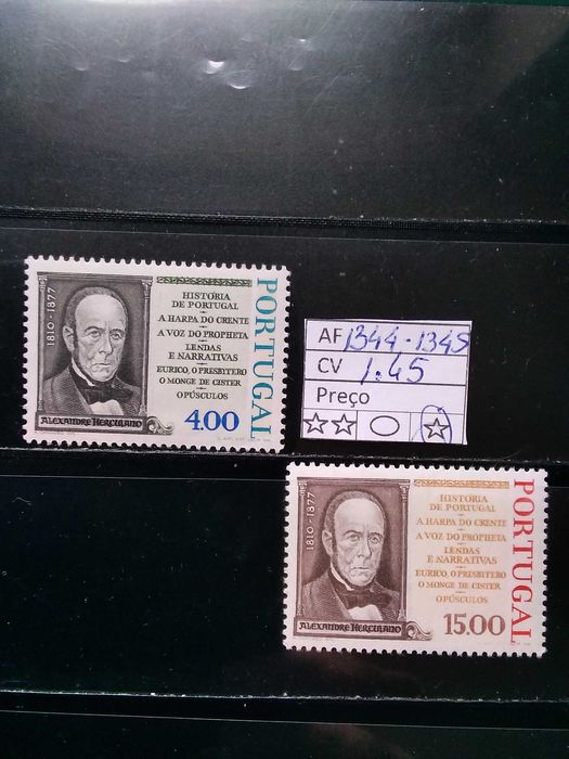 1977 1° Centenário da Morte de Alexandre Herculano MLH *