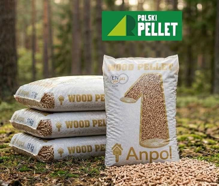 Pellet Certyfikowany ENplus A1 ANPOL Polski Producent