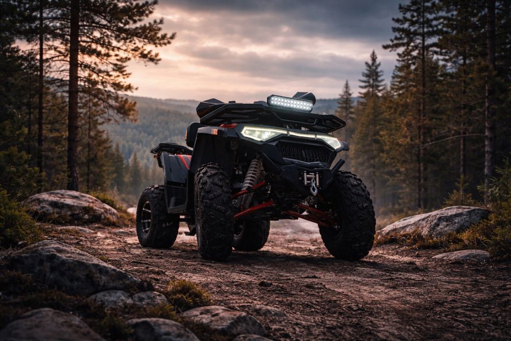QUAD Asix FOURCRAFT ULTRA 200CC Wyciągarka oparcie LEDY raty dostawa