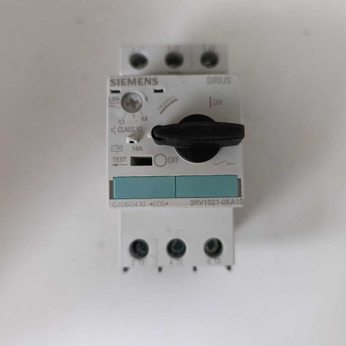 Автомат захисту двигуна / автомат защиты 2,2-3,2А Siemens 3RV1021-1DA10