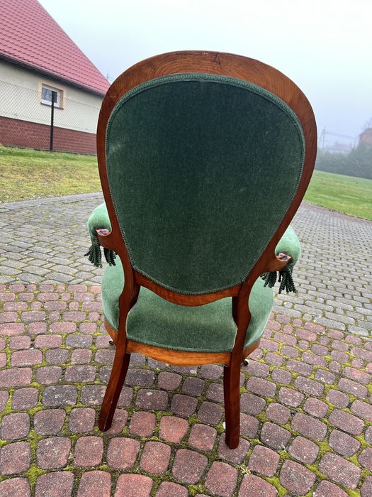 Kanapa i fotel styl wiktorianski
