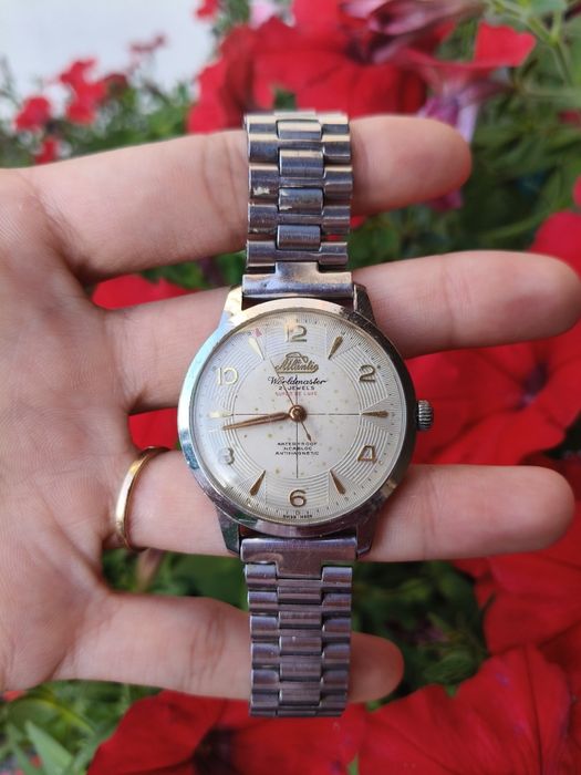 Zegarek męski Atlantic Worldmaster super de luxe 21 kamieni