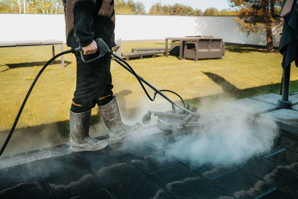 Mycie kostki brukowej Czyszczenie elewacji i dachów + impregnacja