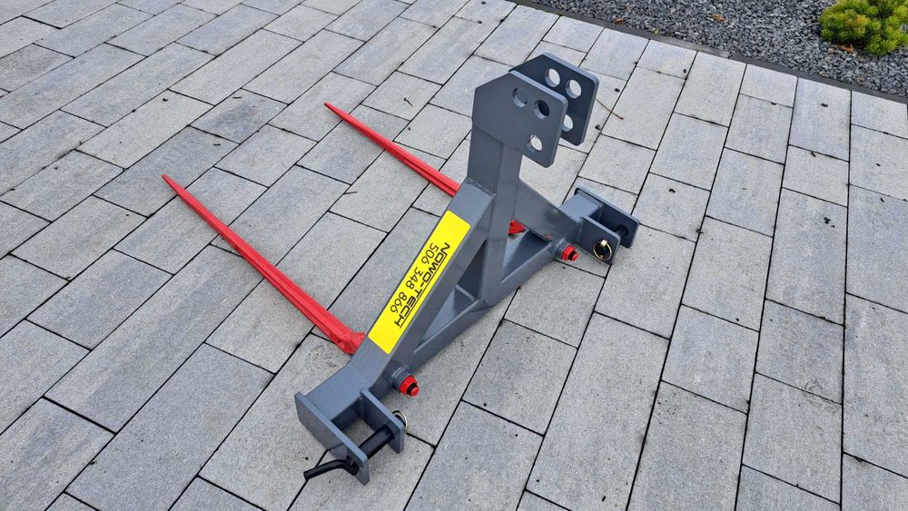 widły do bel, balotów, igła, podnośnik do siana na tył ciągnika, tuz