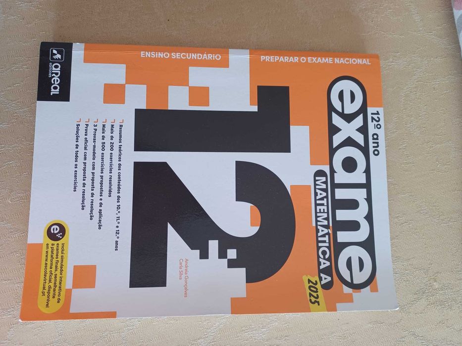 Preparar o Exame Nacional 2025 - Matemática A - 12.º Ano (NOVO)