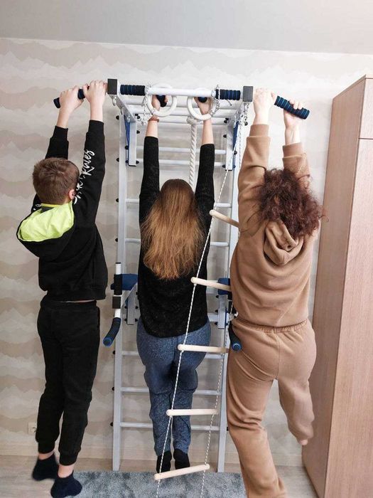 Шведская стенка kids усиленная светофор турник брусья: 6 499 грн ...