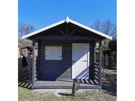 Domek drewniany narzędziowy,gospodarczy,ogrodowy,magazyn,taras, 3x2m