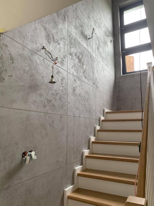 Beton architektoniczny tynki dekoracyjne elewacja mikrocement stiuk