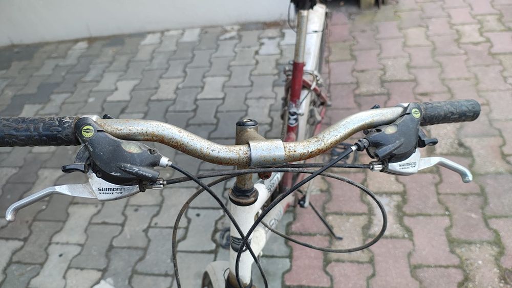 Rower damski czerwony