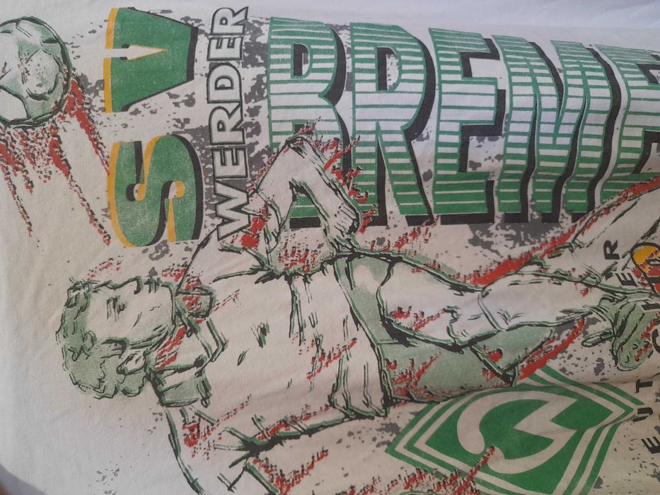SV WERDER BREMEN винтажная футболка Чемпионата Германии 1992/93 р. XL