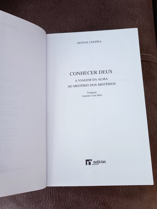 Conhecer Deus - Deepak Chopra (Portes Incluídos)