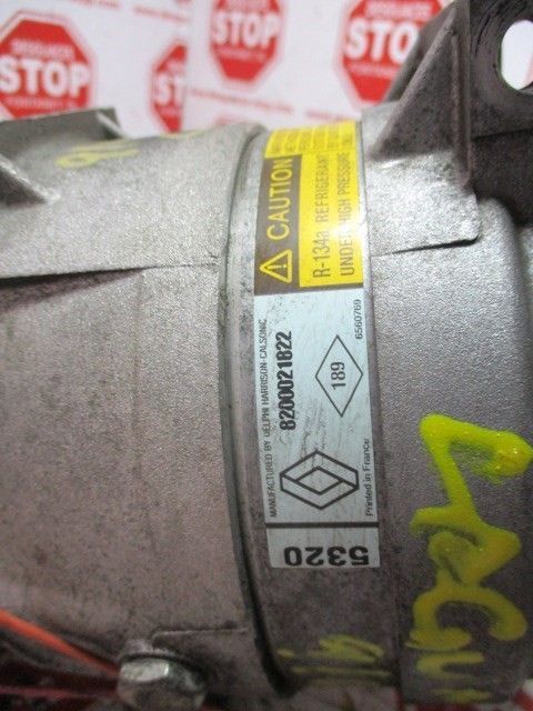 COMPRESSOR AR CONDICIONADO RENAULT LAGUNA II 2002 -8200021822