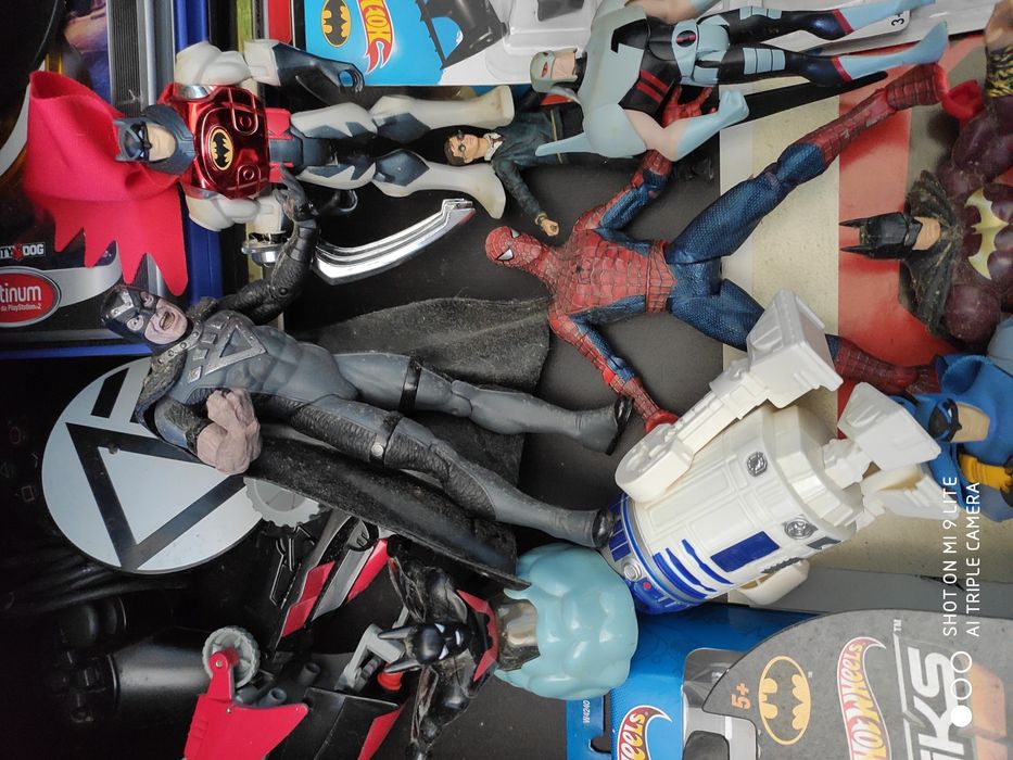 Star wars, Batman, Spiderman, Green lantern