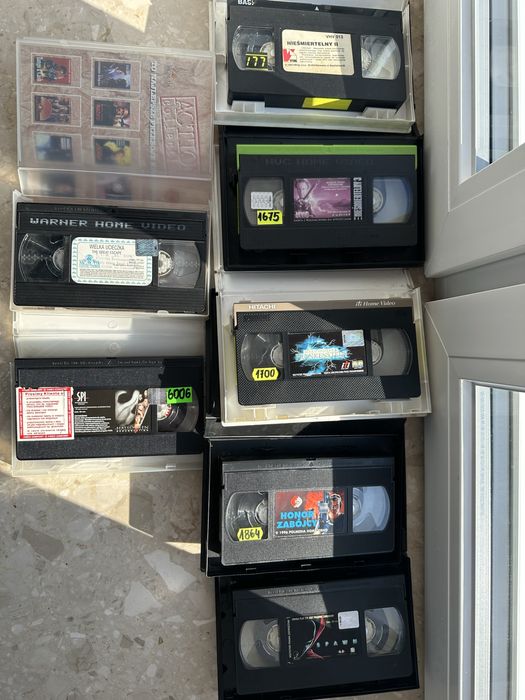 Kasety vhs 7 super filmów