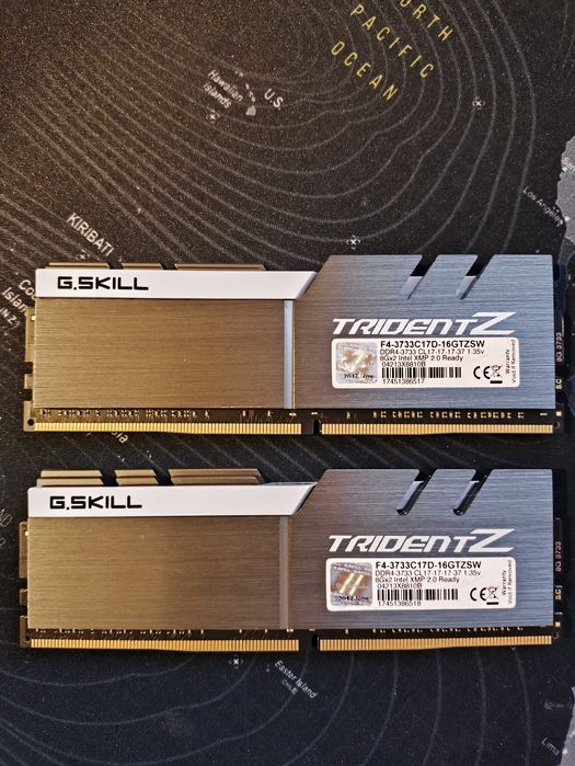 G.Skill Trident Z 2x8GB DDR4-3733 CL17
