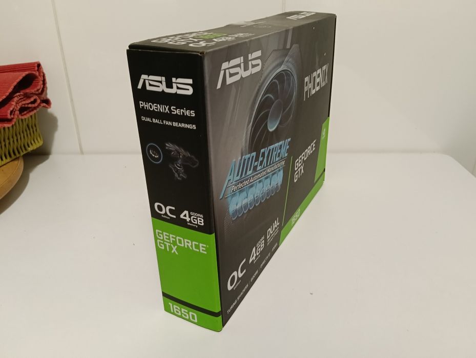 ASUS Phoenix GeForce GTX 1650 4gb como nova