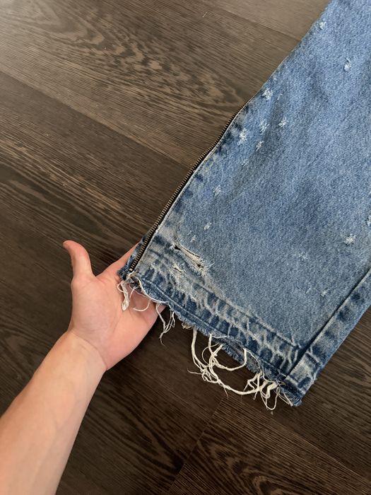 Джинси Zara flared zip