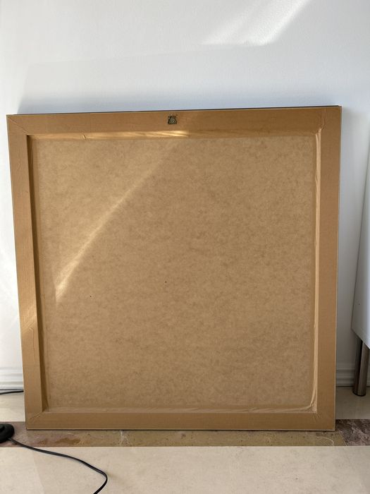 Quadros emoldurados com telas em impressao