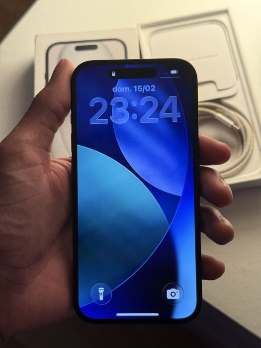 iPhone 15 128GB Preto – Excelente estado