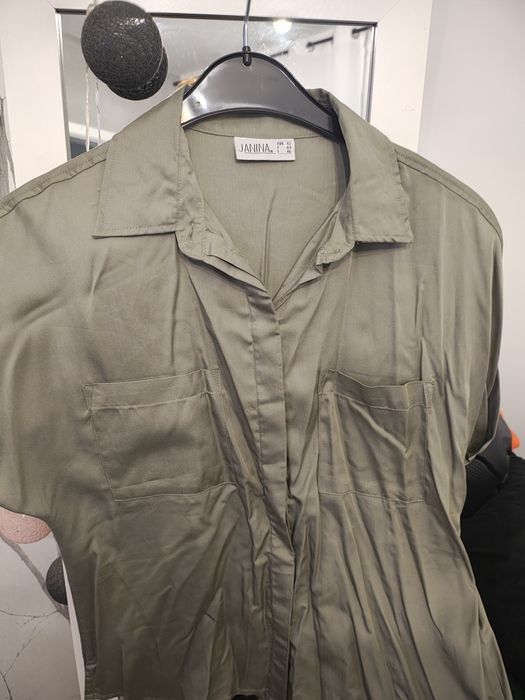 Koszula khaki damska