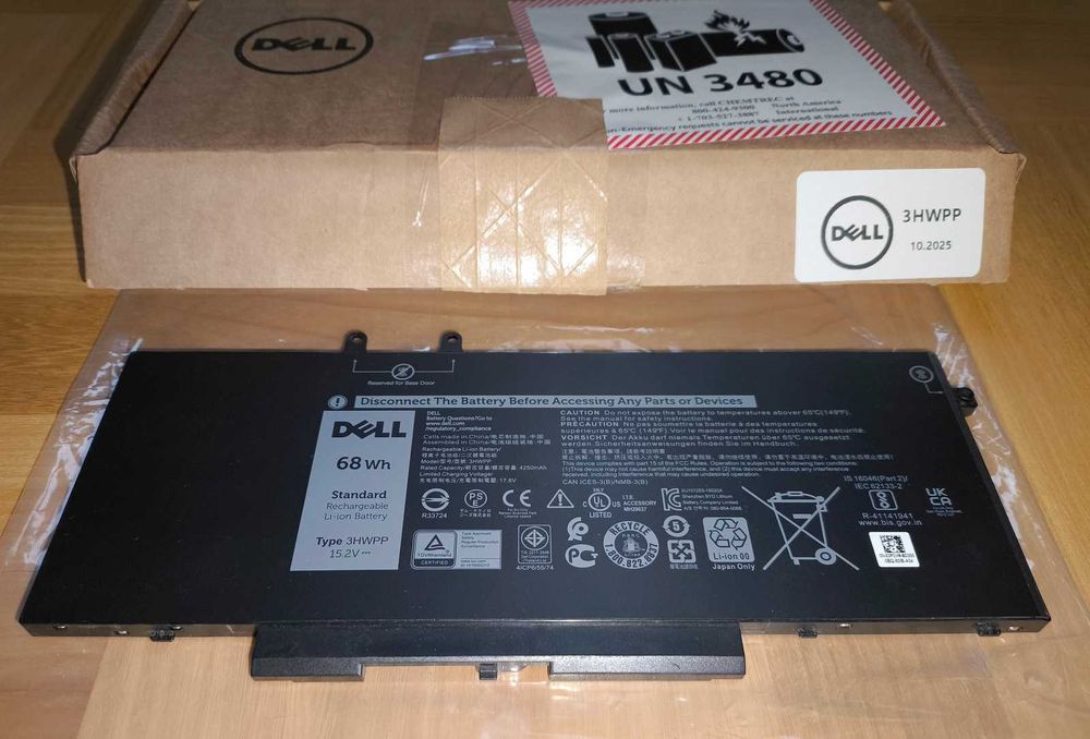 Oryginalna bateria DELL 3HWPP 15.2V do notebooków Precision, Latitude