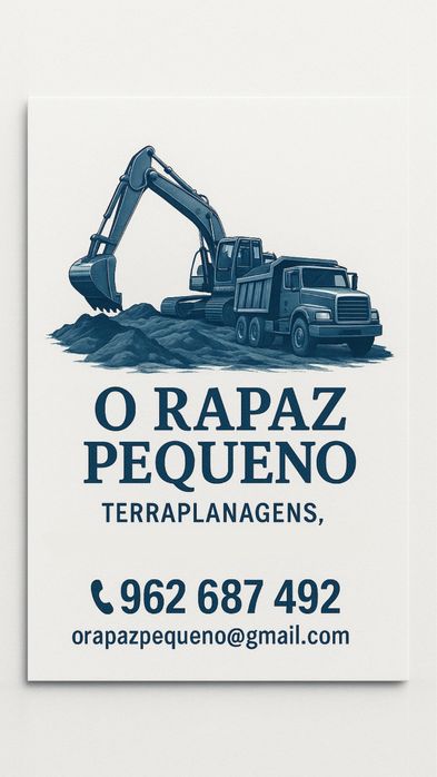 Serviços de maquina e camiao