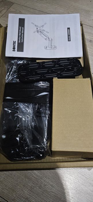 BONTEC Uchwyt Ścienny do Monitora 13-42 Cali VESA do PC i TV do 8kg