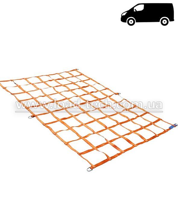 Сітка для кріплення вантажу вантажна багажна для фури фургона авто