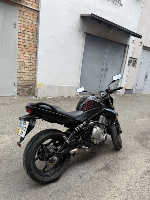 Кавасаки ER650 на документах переофомляется
