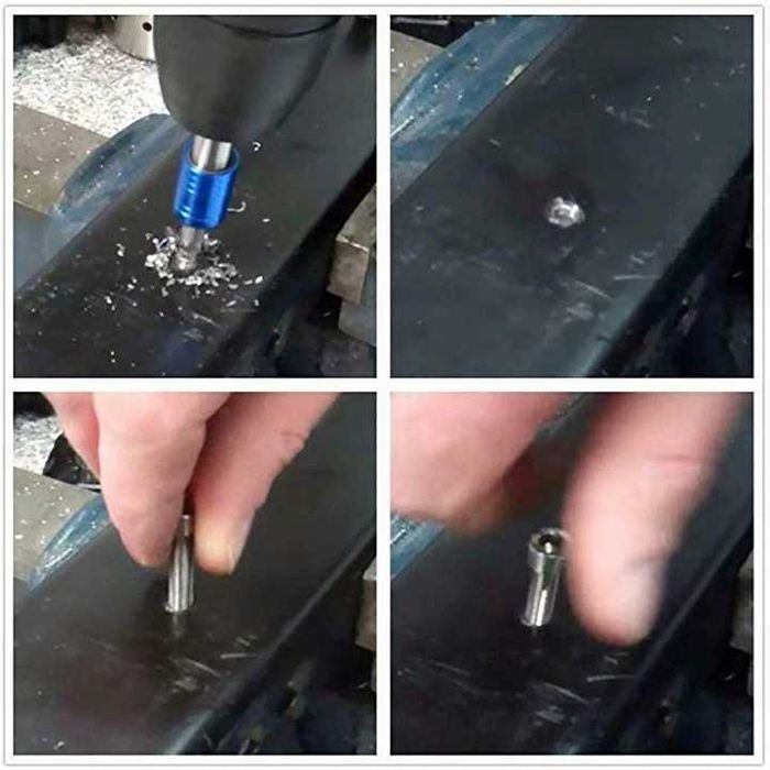 Wiertła Gwintujące HSS M3-M10 Gwintowniki 6szt. JAKOŚĆ VERKE