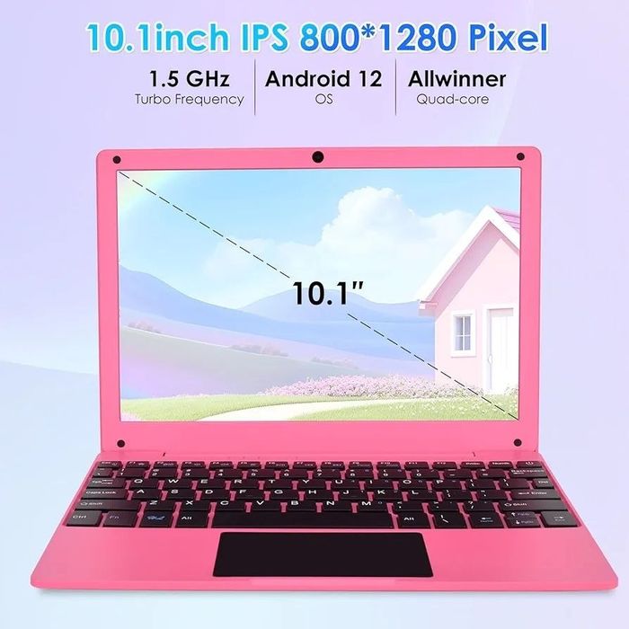 Миниатюрный 10,1-дюймовый ноутбук на Android 12