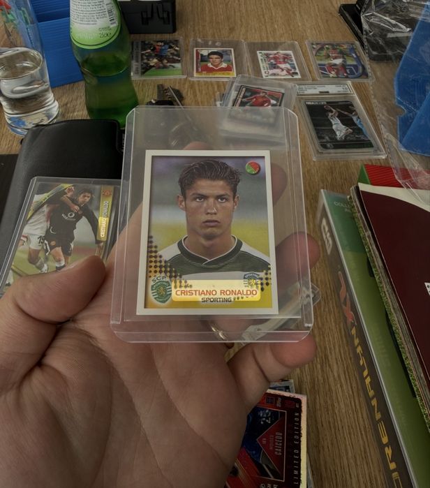 cromos cristiano ronaldo + cristiano mega craques