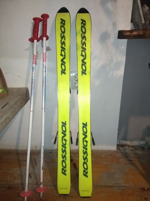 Гірські лижі дитячі (комплект)