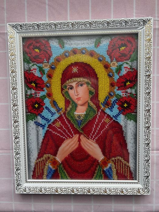 Ікони ручної роботи бісером