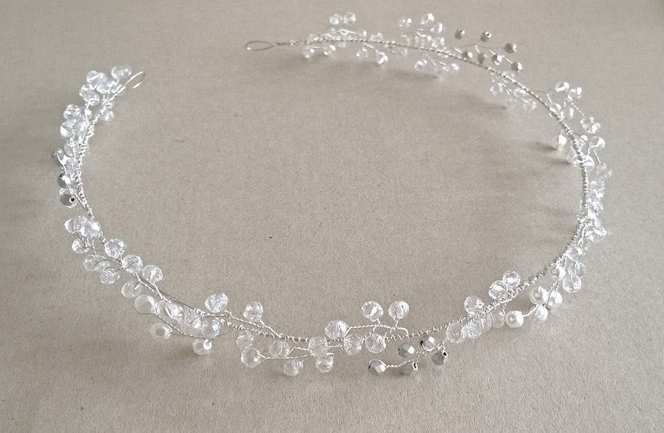 Wianek komunijny / Opaska do włosów (komunia, ślub, wesele)