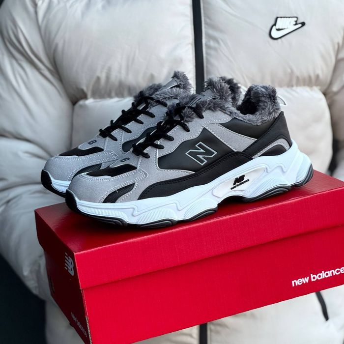 Чоловічі зимні кросівки New Balance, зимові кроссовки, стильні , теплі