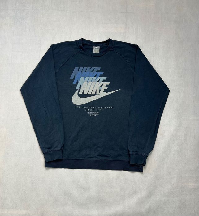 Longsleeve Nike big logo since 1972 vintage usa bluza