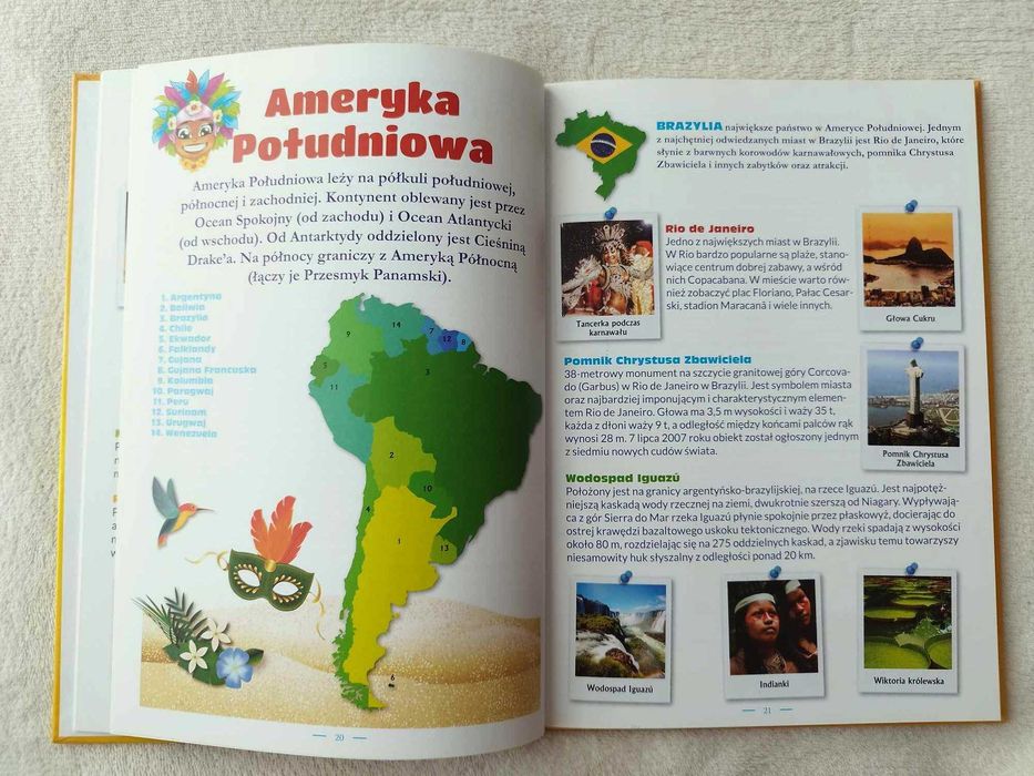 Ilustrowany atlas dla dzieci. Polska, Europa, Świat