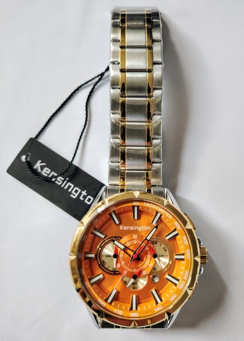 Zegarek Kensington K0027 – NOWY – Elegancki Sportowy  Chronograf