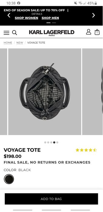 Продам нову сумку Karl Lagwrfeld.