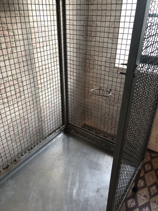 Gaiola para pássaros de inox