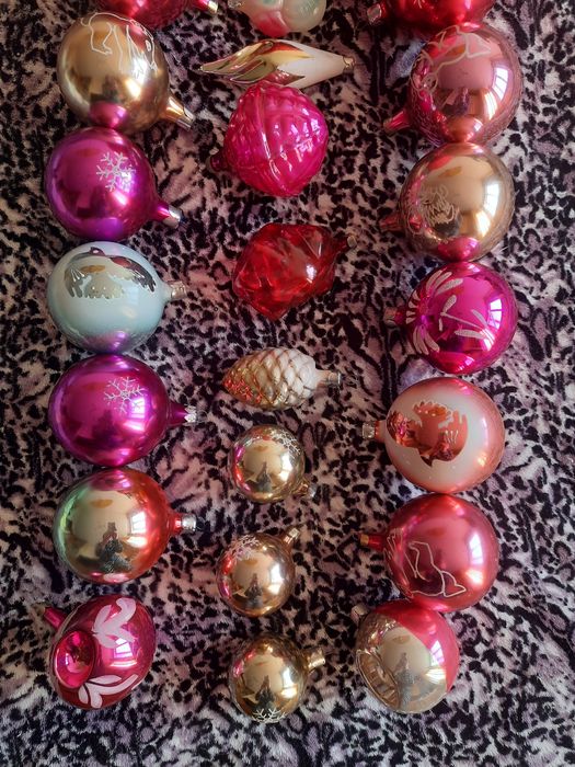 Елочные игрушки времен СССР