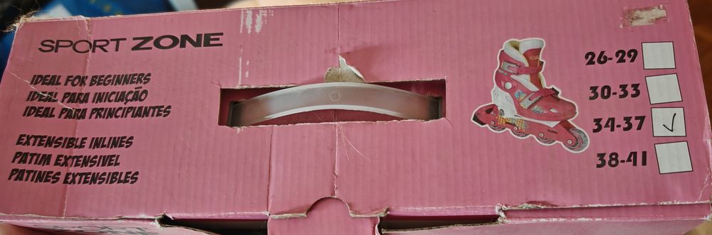Patins em linha para iniciantes