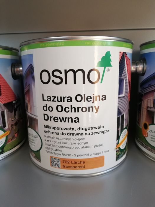Osmo Lazura Olejna do drewna