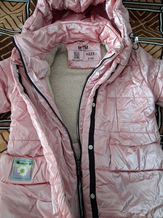 Пальто зимове на 116.(5-6років)